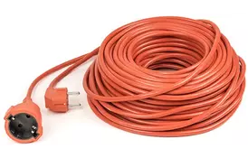 Сетевой удлинитель PowerPlant удлинитель 40 м, 3x2.5мм2, 16А, морозостойкий (JY-3024/40) (PPCA16M40S1L) - Фото