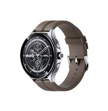 Смарт-часы Xiaomi Watch 2 Pro Bluetooth Silver Case with Brown Leather Strap (1006733)