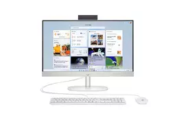 Комп'ютер HP 24-cr0001ua AiO / Ryzen7 7730U, 16, 512, WiFi, Cam, KM (95Z23EA) - Фото Комп'ютер HP 24-cr0001ua AiO / Ryzen7 7730U, 16, 512, WiFi, Cam, KM (95Z23EA) - Фото