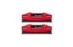 Модуль памяти для компьютера DDR4 8GB (2x4GB) 2666 MHz RIPJAWS V RED G.Skill (F4-2666C15D-8GVR)