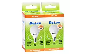 Лампочка Delux BL50P 5Вт 2700K 220В E14 2 шт. (90010971) - Фото