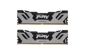 Модуль памяти для компьютера DDR5 32GB (2x16GB) 6800 MHz Renegade Silver XMP Kingston Fury (ex. HyperX) (KF568C36RSK2-32) - Фото