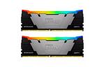 Модуль памяти для компьютера DDR4 32GB (2x16GB) 3200 MHz RenegadeRGB Kingston Fury (ex.HyperX) (KF432C16RB12AK2/32)