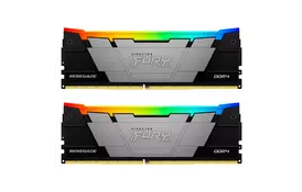 Модуль пам'яті для комп'ютера DDR4 32GB (2x16GB) 3200 MHz RenegadeRGB Kingston Fury (ex.HyperX) (KF432C16RB12AK2/32) - Фото