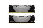 Модуль памяти для компьютера DDR4 64GB (2x32GB) 3600 MHz Renegade Black Kingston Fury (ex.HyperX) (KF436C18RB2K2/64)