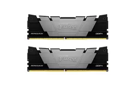Модуль памяти для компьютера DDR4 64GB (2x32GB) 3600 MHz Renegade Black Kingston Fury (ex.HyperX) (KF436C18RB2K2/64) - Фото