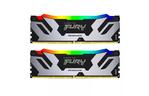 Модуль памяти для компьютера DDR5 64GB (2x32GB) 6400 MHz Renegade RGB XMP Kingston Fury (ex. HyperX) (KF564C32RSAK2-64)