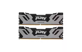Модуль памяти для компьютера DDR5 96GB (2x48GB) 6400 MHz Renegade Silver XMP Kingston Fury (ex. HyperX) (KF564C32RSK2-96) - Фото