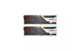 Модуль памяти для компьютера DDR5 32GB (2x16GB) 6400 MHz Viper Venom RGB Patriot (PVVR532G640C32K) - Фото Модуль памяти для компьютера DDR5 32GB (2x16GB) 6400 MHz Viper Venom RGB Patriot (PVVR532G640C32K) - Фото