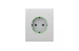 Умная розетка Ajax CenterCover white - Фото