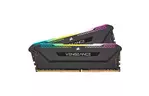 Модуль памяти для компьютера DDR4 16GB (2x8GB) 3200MHz Vengeance RGB PRO Black Corsair (CMH16GX4M2E3200C16)