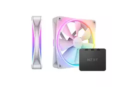 Кулер для корпуса NZXT F140RGB Duo (RF-D14DF-W1) - Фото