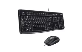 Комплект Logitech MK120 USB UA Black (920-002562) - Фото