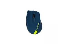 Мишка Canyon M-11 USB Blue/Yellow (CNE-CMS11BY) - Фото
