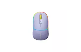 Мышка Canyon MW-22 Dual Band RGB Wireless Mountain Lavender (CNS-CMSW22ML) - Фото