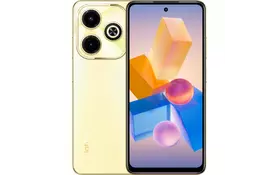 Мобильный телефон Infinix Hot 40i 4/128Gb NFC Horizon Gold (4894947012839) - Фото