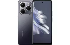 Мобильный телефон Tecno KJ6 (Spark 20 Pro 8/256Gb) Moonlit Black (4894947014178) - Фото