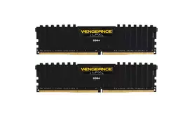 Модуль памяти для компьютера DDR4 16GB (2x8GB) 2400 MHz Vengeance LPX Black Corsair (CMK16GX4M2A2400C14) - Фото