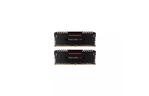 Модуль памяти для компьютера DDR4 16GB (2x8GB) 3000 MHz Vengeance LED Red Corsair (CMU16GX4M2C3000C15R)
