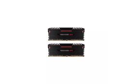Модуль памяти для компьютера DDR4 16GB (2x8GB) 3000 MHz Vengeance LED Red Corsair (CMU16GX4M2C3000C15R) - Фото