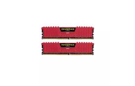 Модуль памяти для компьютера DDR4 32GB (2x16GB) 2666MHz Vengeance LPX Red Corsair (CMK32GX4M2A2666C16R) - Фото