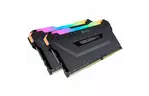 Модуль памяти для компьютера DDR4 16GB (2x8GB) 3600MHz Vengeance RGB Pro Black Corsair (CMW16GX4M2Z3600C20)