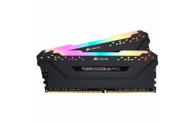 Модуль памяти для компьютера DDR4 16GB (2x8GB) 3600MHz Vengeance RGB Pro Black Corsair (CMW16GX4M2Z3600C20) - Фото