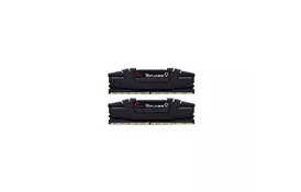 Модуль памяти для компьютера DDR4 8GB (2x4GB) 3200MHz RIPJAWS V Black G.Skill (F4-3200C16D-8GVKB) - Фото
