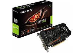Видеокарта GIGABYTE GeForce GTX1050 3072Mb WINDFORCE2X OC (GV-N1050OC-3GD) - Фото