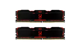 Модуль пам'яті для комп'ютера DDR4 8GB (2x4GB) 3000 MHz IRDM Black Goodram (IR-X3000D464L16S/8GDC) - Фото