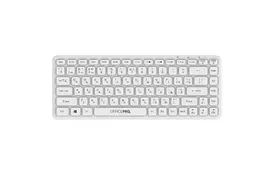 Клавіатура OfficePro SK790W Wireless/Bluetooth White (SK790W) - Фото