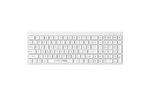 Клавиатура OfficePro SK985W Wireless/Bluetooth White (SK985W)