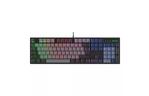 Клавиатура GamePro MK105B LED Blue Switch USB Black (MK105B)