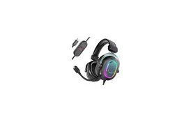 Наушники Fifine H6 RGB 7.1 Black (H6) - Фото