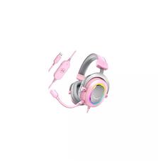 Наушники Fifine H6 RGB 7.1 Pink (H6P)