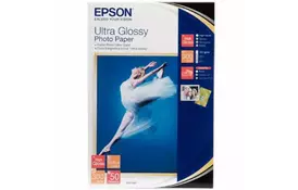 Папір EPSON 10х15 Ultra Glossy (C13S041943) - Фото