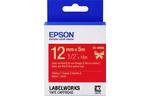 Картридж с лентой Epson LabelWorks LK4RKK 12 мм 5 м Gold/Red (C53S654033)