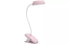 Настільна лампа Philips Donutclip 3Вт 4000K 1200мАг USB-A рожевий (929003179607) - Фото