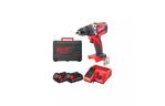 Шуруповерт Milwaukee M18 CBLPD-202C, 60Нм, 2x2Ah (4933464320)