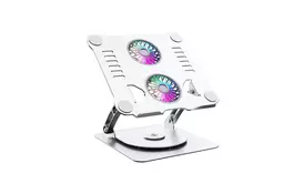 Подставка для ноутбука DYXON FIX COOLING 3 Silver (DXNLSFC3S) - Фото