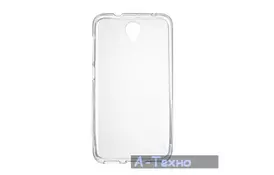 Чехол для моб. телефона Drobak Elastic PU для Alcatel Idol 2 (White Clear) (217228) (217228) - Фото