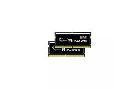 Модуль пам'яті для ноутбука SoDIMM DDR5 32GB (2x16GB) 4800 MHz Ripjaws G.Skill (F5-4800S3434A16GX2-RS) - Фото