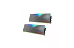 Модуль памяти для компьютера DDR4 16GB (2x8GB) 4133 MHz XPG SpectrixD50 RGB Tungsten Gray ADATA (AX4U41338G19J-DGM50X)