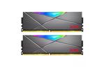 Модуль памяти для компьютера DDR4 16GB (2x8GB) 4133 MHz XPG SpectrixD50 RGB Tungsten Gray ADATA (AX4U41338G19J-DGM50X)