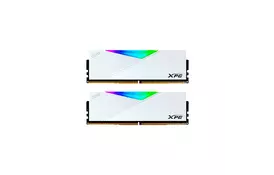 Модуль памяти для компьютера DDR5 32GB (2x16GB) 5200 MHz XPG Lancer RGB White ADATA (AX5U5200C3816G-DCLARWH) - Фото