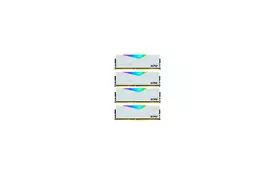 Модуль пам'яті для комп'ютера DDR4 32GB (4x8GB) 3600 MHz XPG Spectrix D50 RGB White ADATA (AX4U36008G18I-QCWH50) - Фото