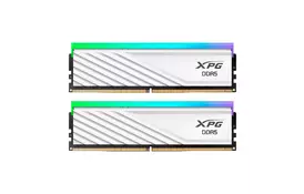 Модуль памяти для компьютера DDR5 64GB (2x32GB) 6000 MHz XPG Lancer Blade RGB White ADATA (AX5U6000C3032G-DTLABRWH) - Фото