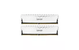 Модуль памяти для компьютера DDr432GB (2x16GB) 3600 MHz Thor White Lexar (LD4BU016G-R3600GDWG) - Фото