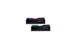 Модуль памяти для компьютера DDR5 64GB (2x32GB) 5600MHz Trident Z5 RGB Matte Black G.Skill (F5-5600J2834F32GX2-TZ5RK)