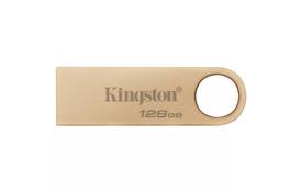 USB флеш накопичувач Kingston 128GB DataTraveler SE9 G3 Gold USB 3.2 (DTSE9G3/128GB) - Фото